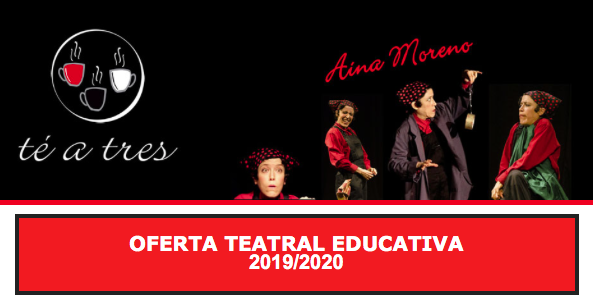 Oferta teatral educativa 2019/2020